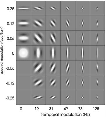 Matching Pursuit Analysis of Auditory Receptive Fields' Spectro-Temporal Properties